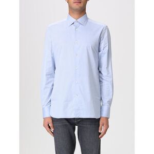 Zegna Shirt Men Gnawed Blue